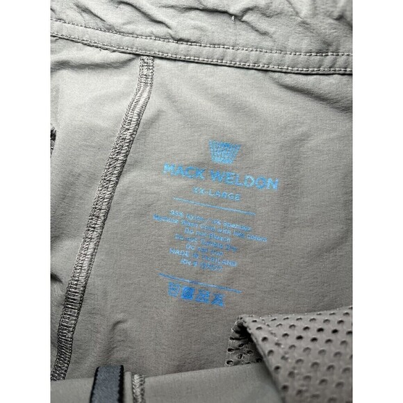 Mack Weldon Shorts Mens Gray XXL Way Active Perforated Performance Stretch - Picture 3 of 7